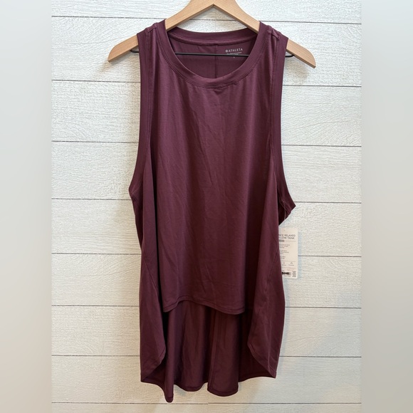 Athleta Essence Relaxed High Low Tank, Size Large, NWT - Picture 5 of 9